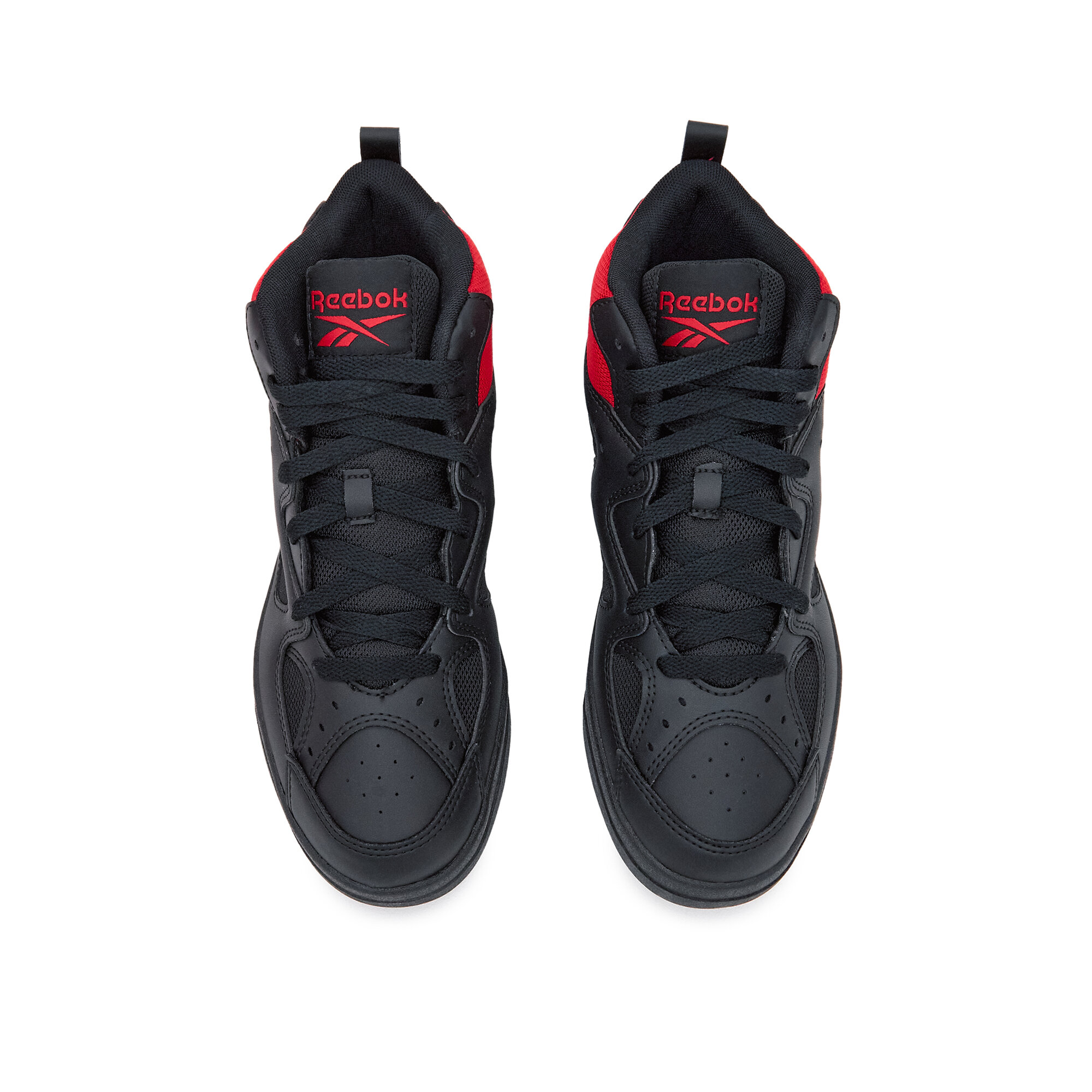 Кроссовки Reebok Primary Hardwood, размер 8,5 US, черный/красный — фото 1