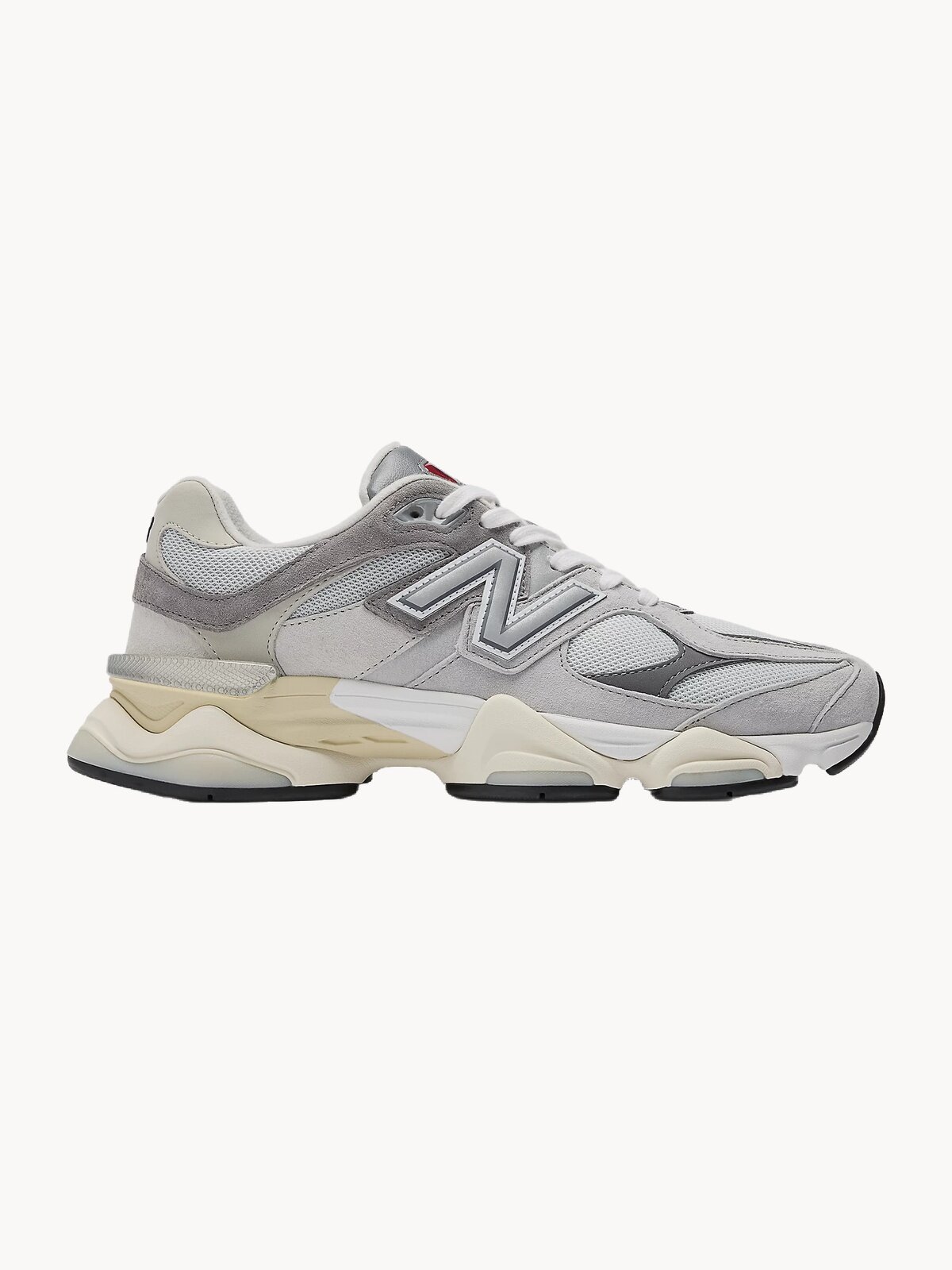 Кроссовки New Balance 9060, полнота D, размер 7 US, серый