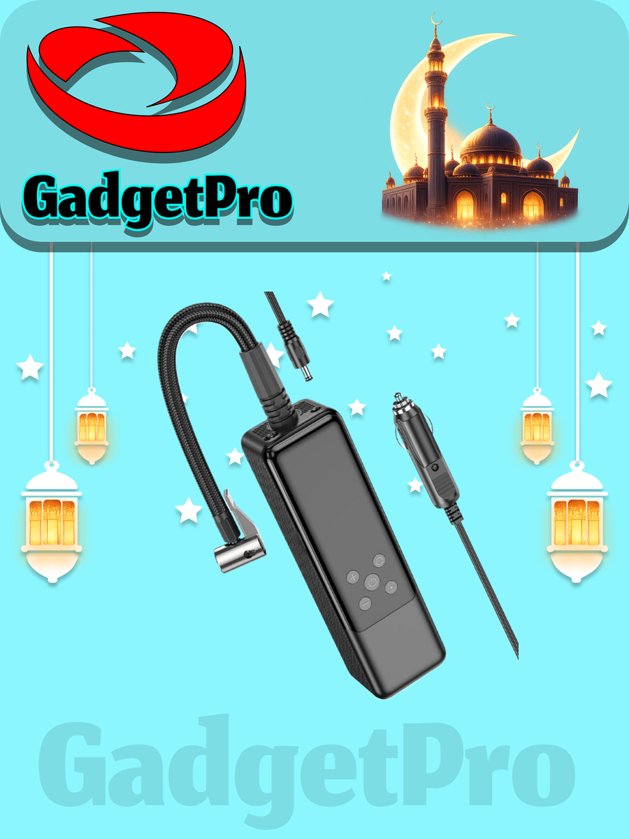 Hoco ZP5 May Smart Air Pump: умный портативный воздушный насос для авто и велосипедов