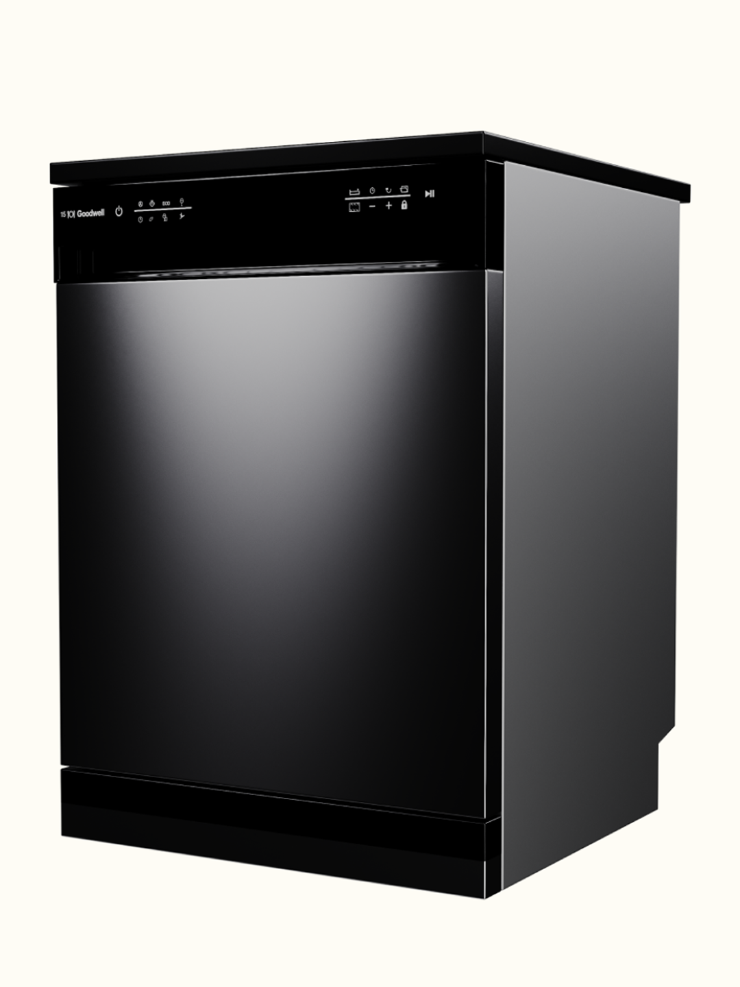 Посудомоечная машина Goodwell GDW-1561BL, 60 см, Aqua-stop, Турбо+