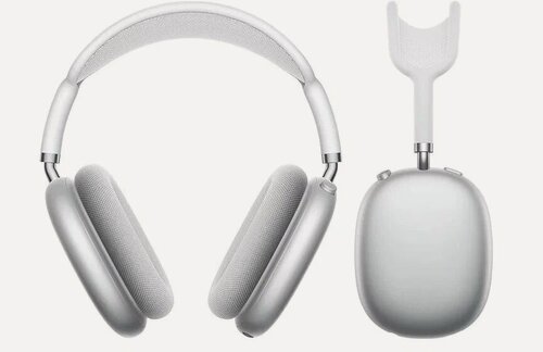 Изображение товара Полноразмерные беспроводные наушники HOCO Premium /Bluetooth 5.4 /Серебристый