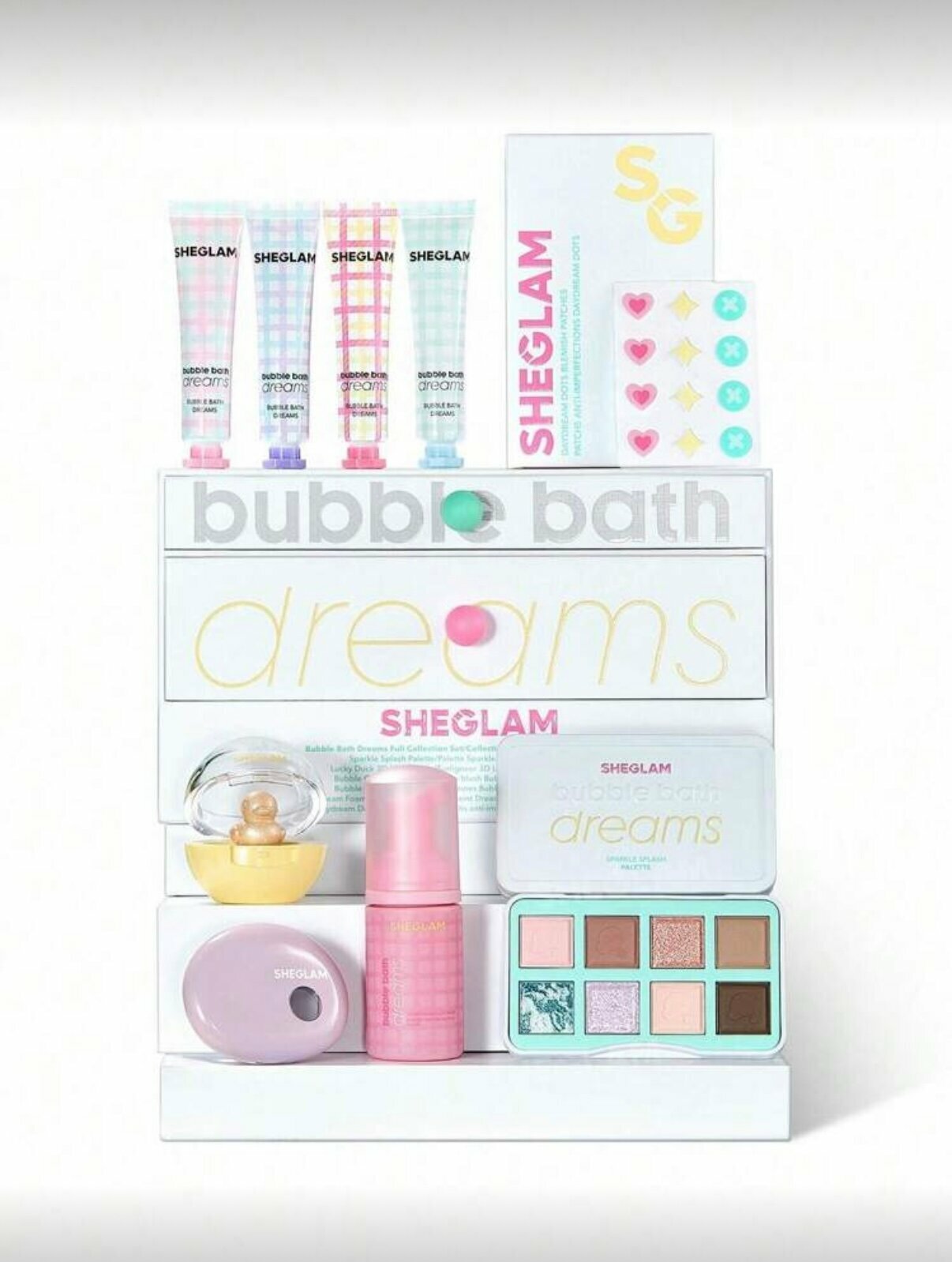 Подарочный набор декоративной косметики SHEGLAM Bubble Bath Dreams Full Collection Set