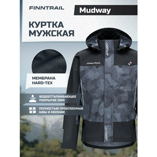 Куртка мембранная мужская Apex непромокаемая одежда для похода, рыбалки и отдыха на природе
