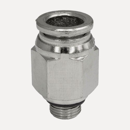 Изображение товара PI TOOLS Цанга прямая, резьбовая Cn-I-1/8M-10 для фторопластовых и полиуретановых трубок. Арт. 9310