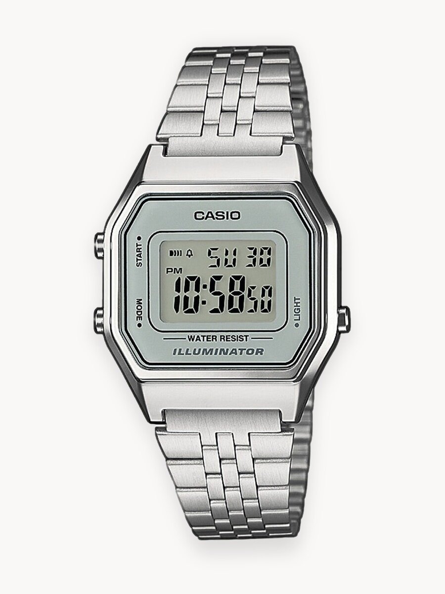 Наручные часы CASIO Vintage, серебристый