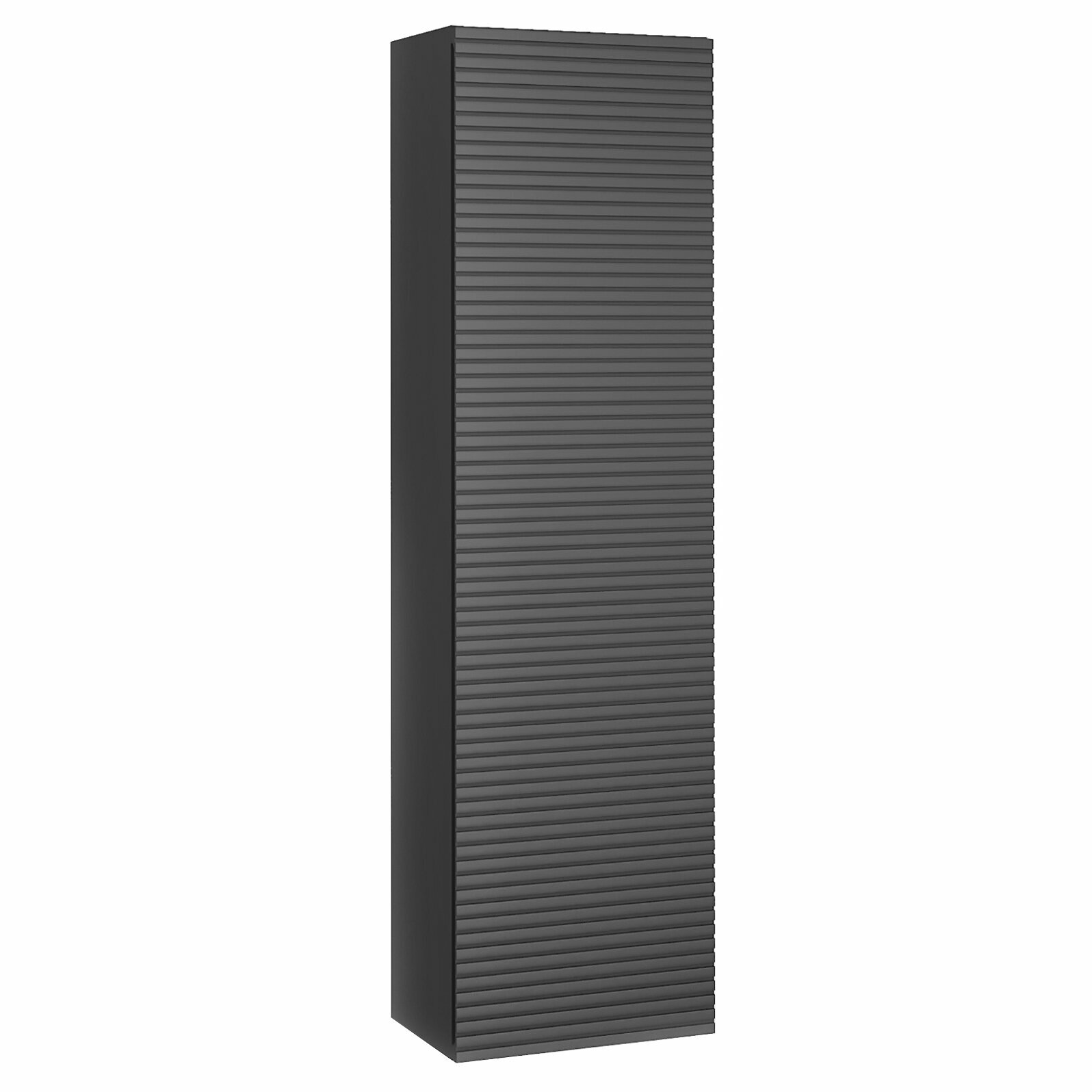 Пенал для ванной Jorno Stone 33 Stn.04.120/P/A/JR антрацит