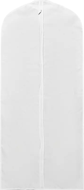 Чехол для одежды 60x135 см полиэстер цвет белый