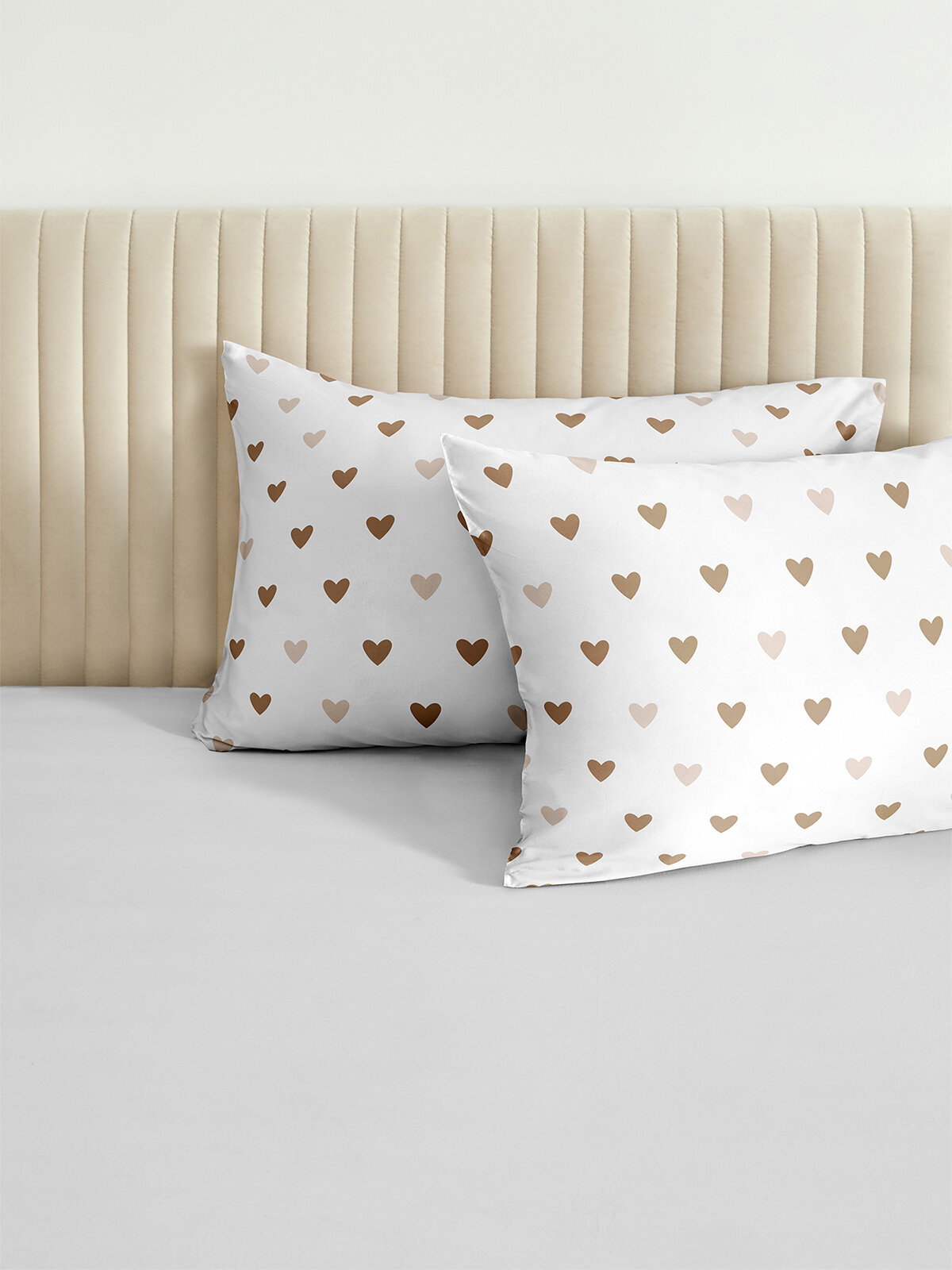 Cozy Home Комплект наволочек Поплин 50х70 (2 шт.) Amore mio brown