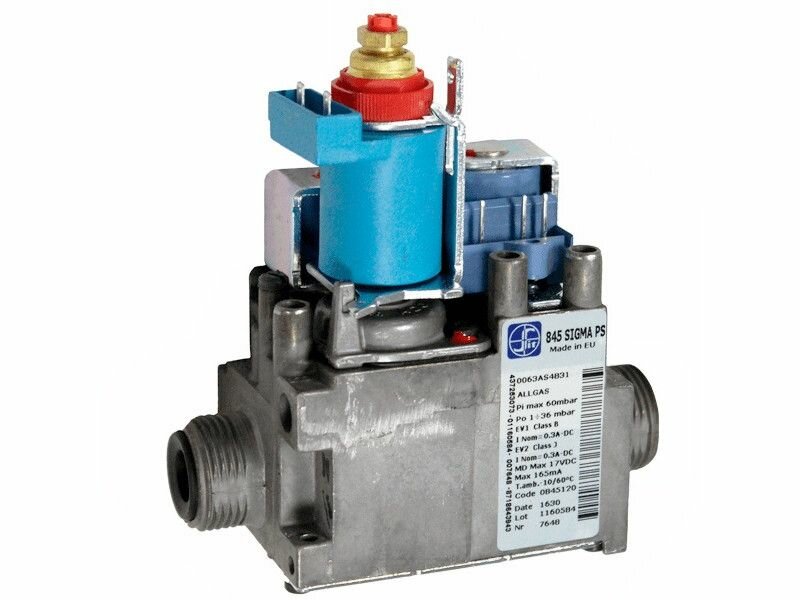 Газовый клапан SIT 845 SIGMA PS (0.845.120) 24 кВт для котлов Bosch Buderus