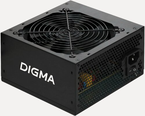 Изображение товара Блок питания Digma ATX 650W DPSU-650W, 650Вт, 120мм, черный, RTL