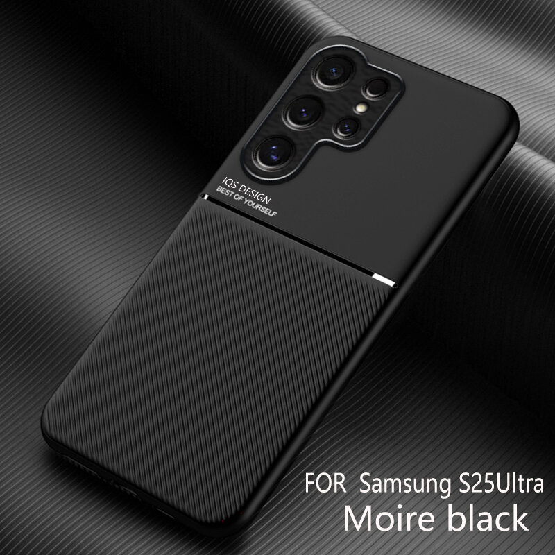 Подходит для Samsung Galaxy S25 Ultra/ Самсунг Галакси S25 ультра Чехлы для телефонов с защитой камеры и противоударным, S25 ультра, подставка, soft touch,360° Полная защита, резина, пластик, силикон,