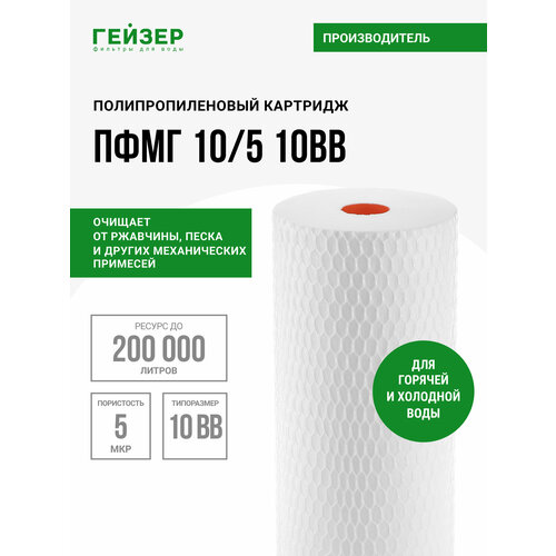 фото Гейзер картридж пфм-г 10/5 bb10" 28239, 1 уп, 1 шт.