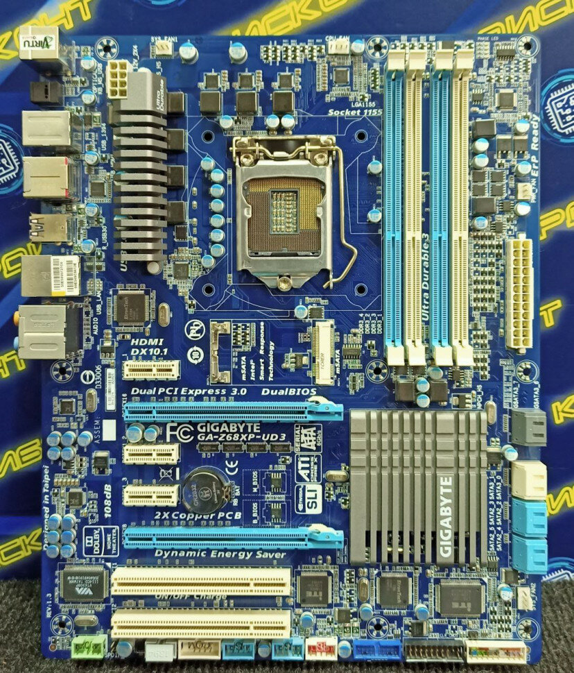 Материнская плата GIGABYTE GA-Z68XP-UD3 LGA1155 DDR3 ATX