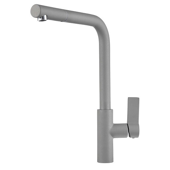 Смеситель для кухни Granula GR 2502 алюминиум