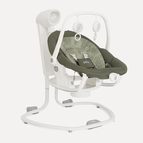Изображение товара Электронные качели-шезлонг Joie Serina 2 в 1, цвет Palms (Пальмы), артикул производителя 20114