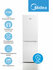 Холодильник двухдверный Midea MDRB241FGF01, 174 л, GMCC, LED-подс...