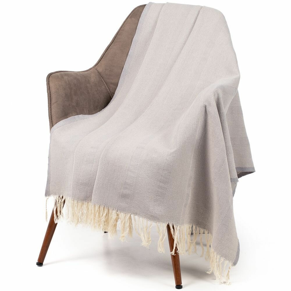 Плед Сенеж , серый — фото 1