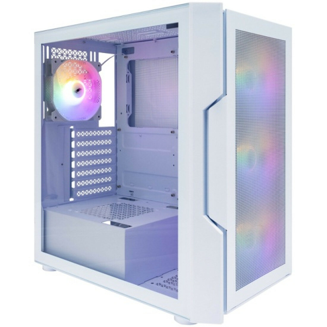 Корпус 1STPLAYER TRILOBITE T7-P T7-P-WH-4F1-W, белый