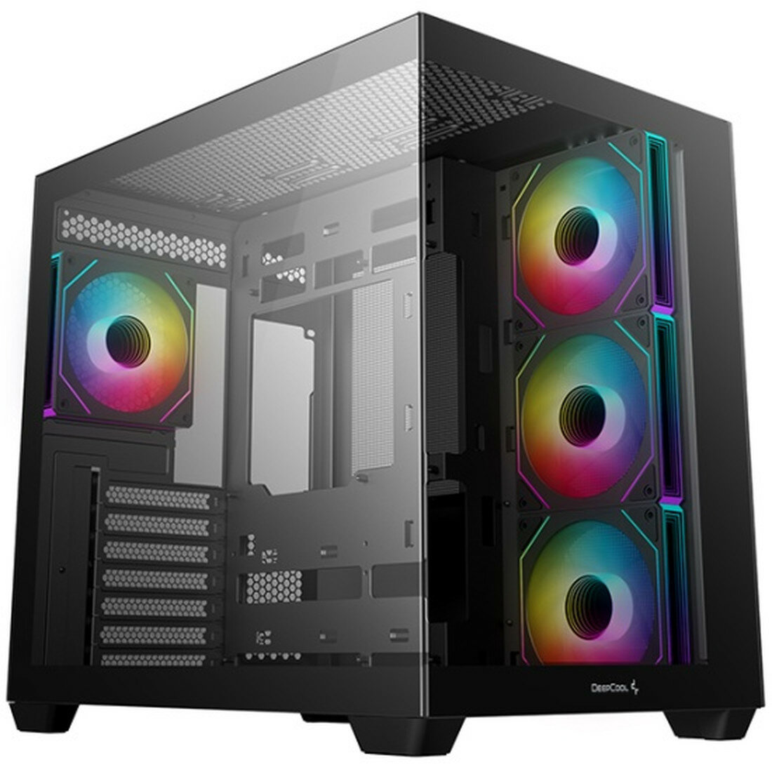 Корпус Deepcool CG530, Midi-Tower, ARGB-подсветка, 7 слотов расширения