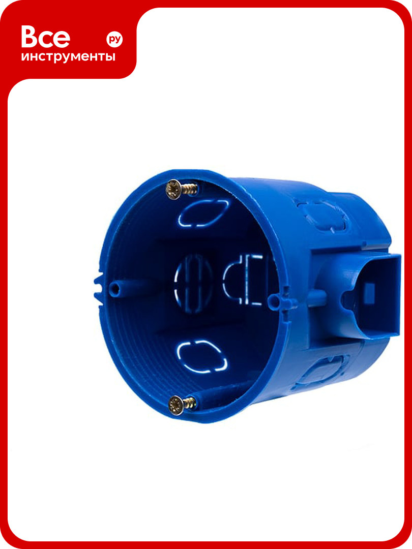 Установочная коробка REXANT бетон/кирпич глубокая блочная 68х60мм С3М4 28-3047