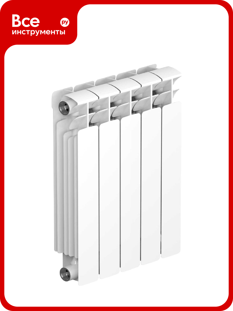 Биметаллический радиатор RIFAR BASE 500 07 секц. бок. R-BA-500-07