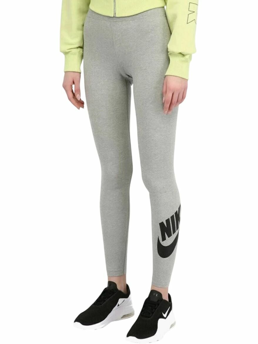 Легинсы NIKE Sportswear Essential, размер S, серый