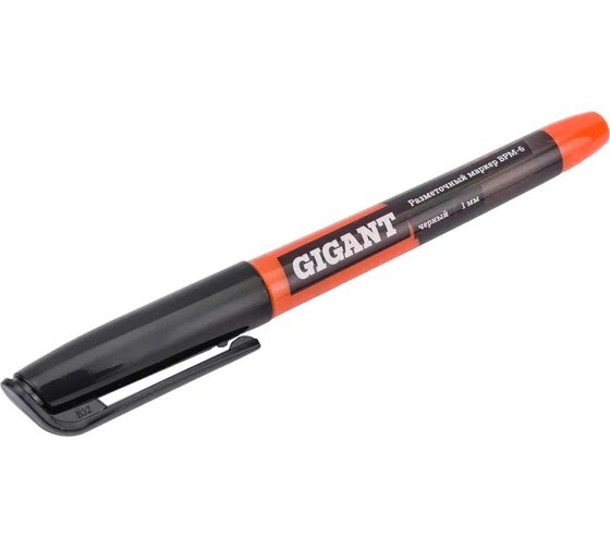 Разметочный черный маркер Gigant 1 мм BPM-6