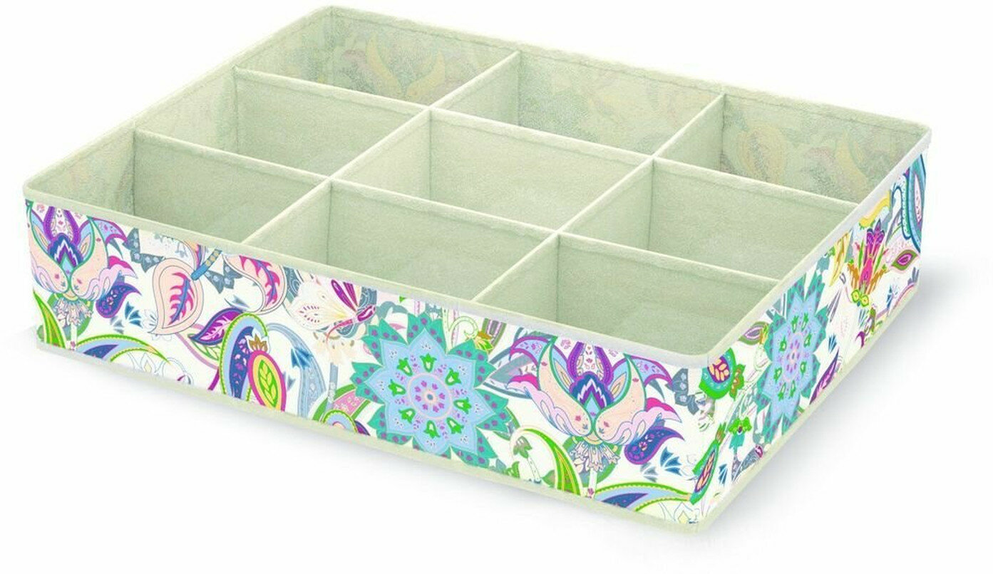Органайзер HAUSMANN Paisley для хранения прямоугольный 35x27x9 см