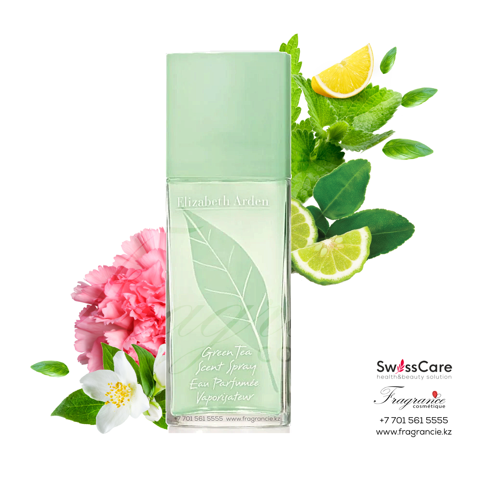 Духи "Green Tea" Elizabeth Arden, восточные, женские, 100 мл — фото 1