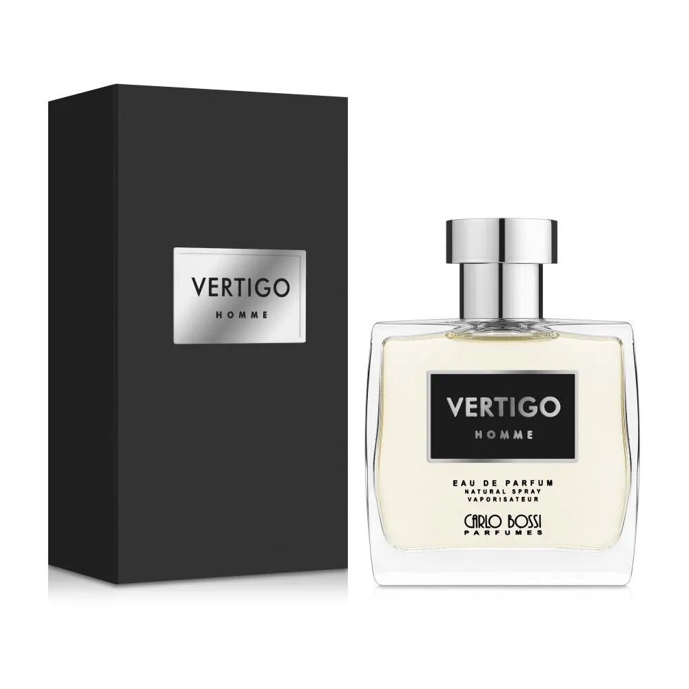 Парфюмерная вода Carlo Bossi "Vertigo Black Man", для мужчин, 100 мл
