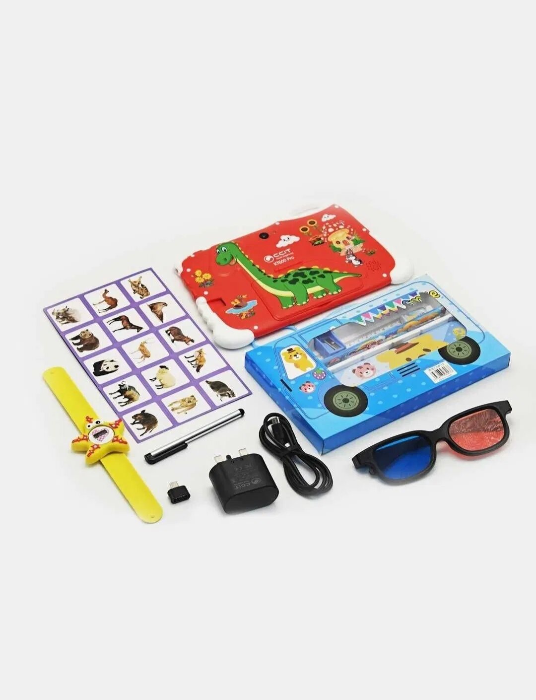 Детский планшет CCIT Kids KT-600 PRO, 7-дюймовый дисплей, 4 Гб/128 Гб, Android 10