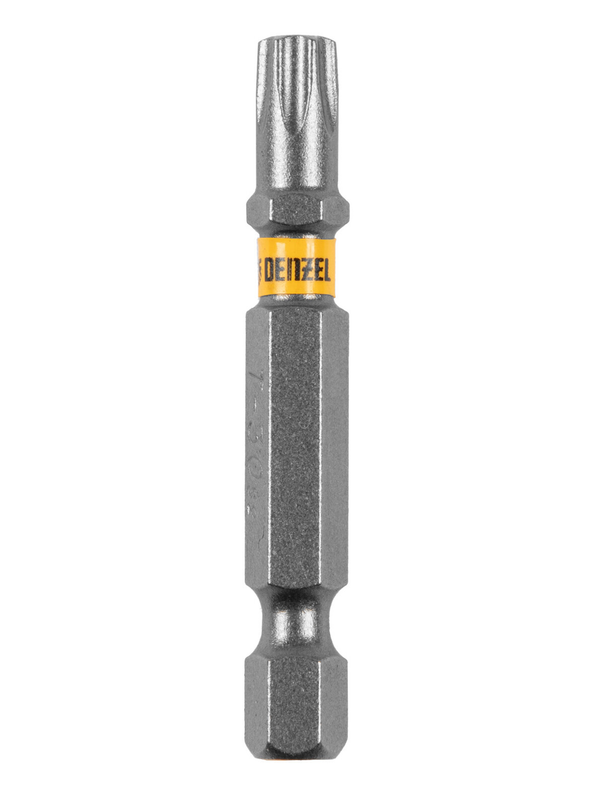 Набор бит Denzel TORX 30х50 сталь S2, шестигранный профиль, 10 шт 11671 — фото 1