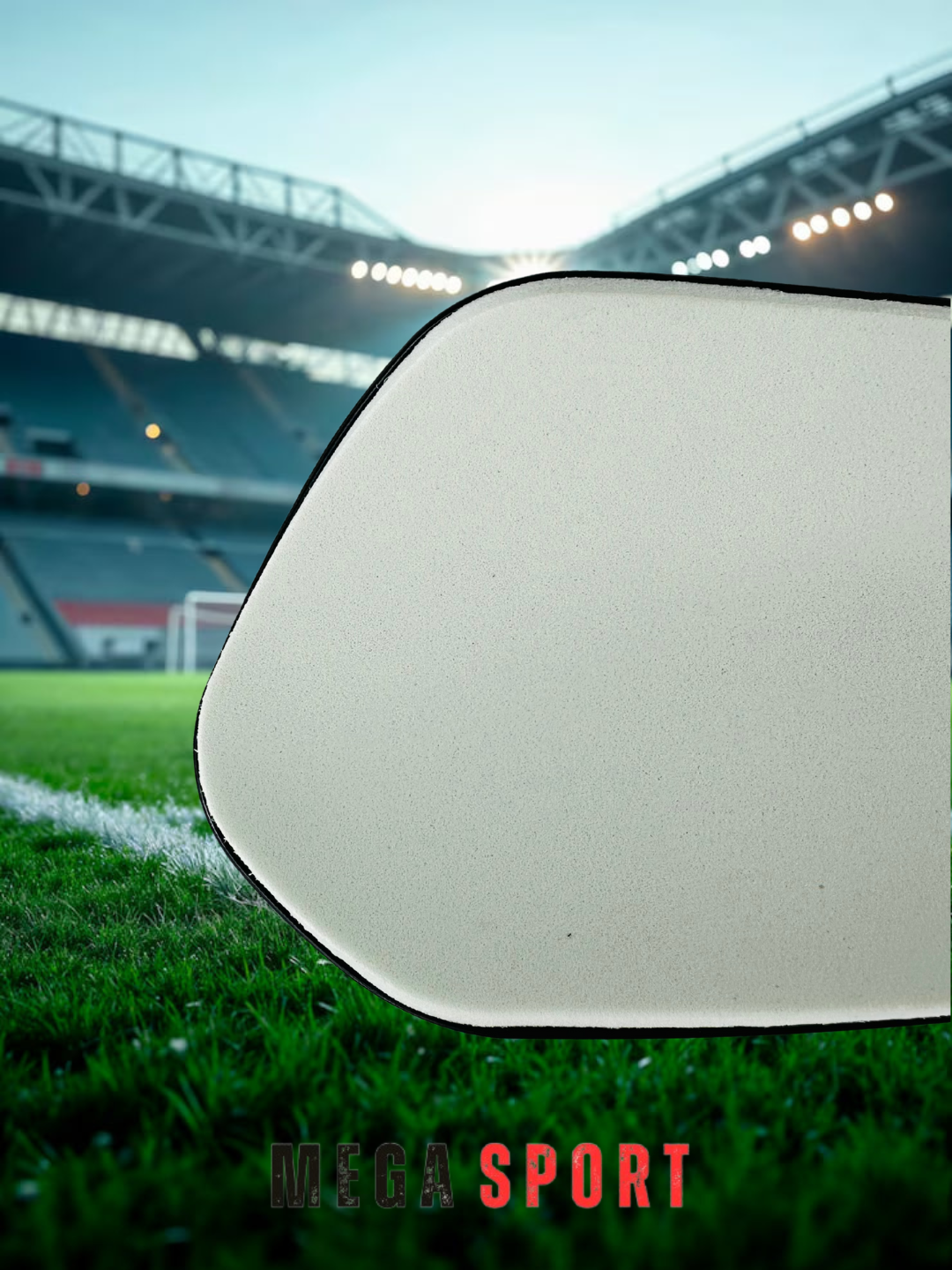 Щитки, для футбола, L, взрослые и детские, ударопрочный пластик, регулируемые ремешки — фото 1