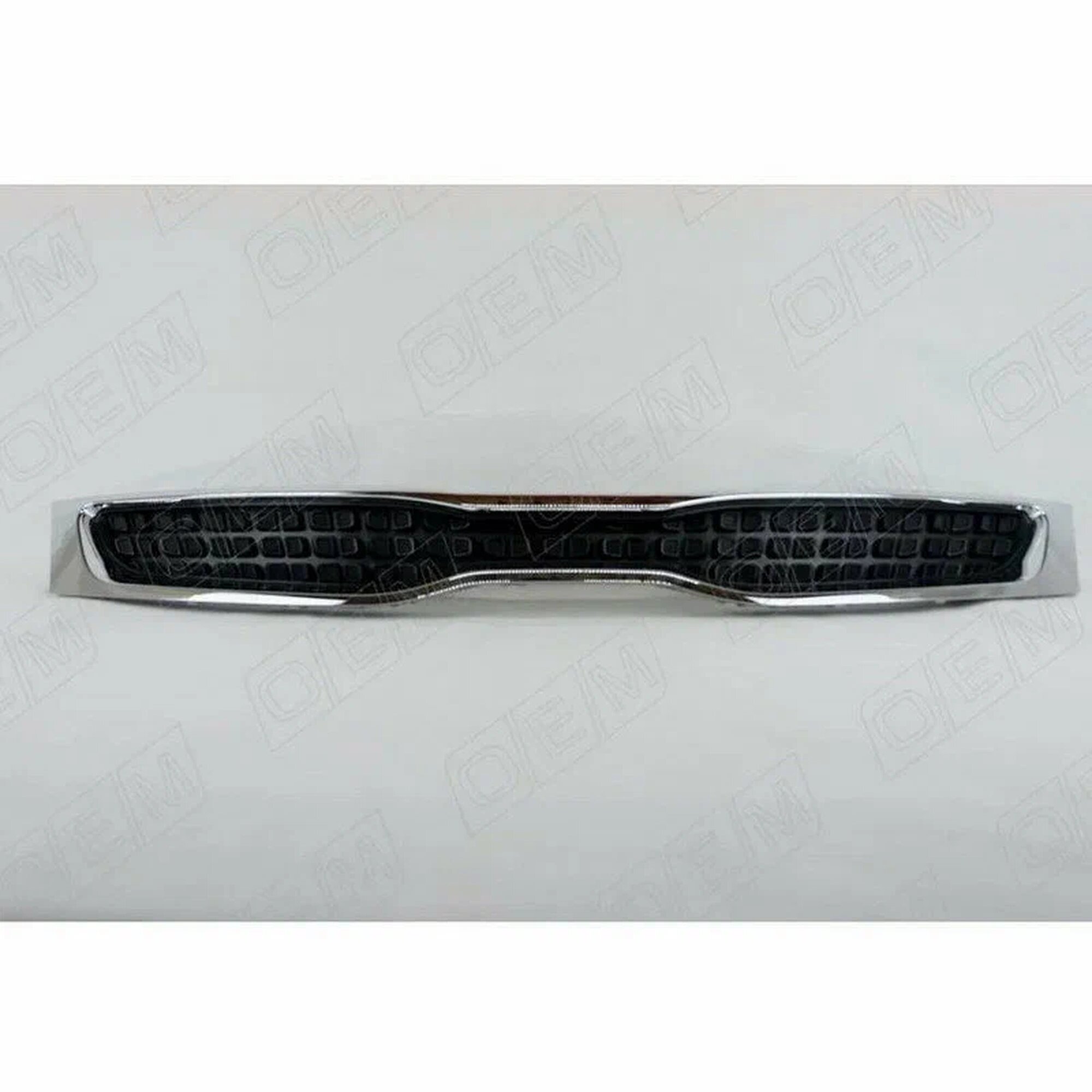 Решетка радиатора OEM3184, для Kia Rio, ABS пластик, черная