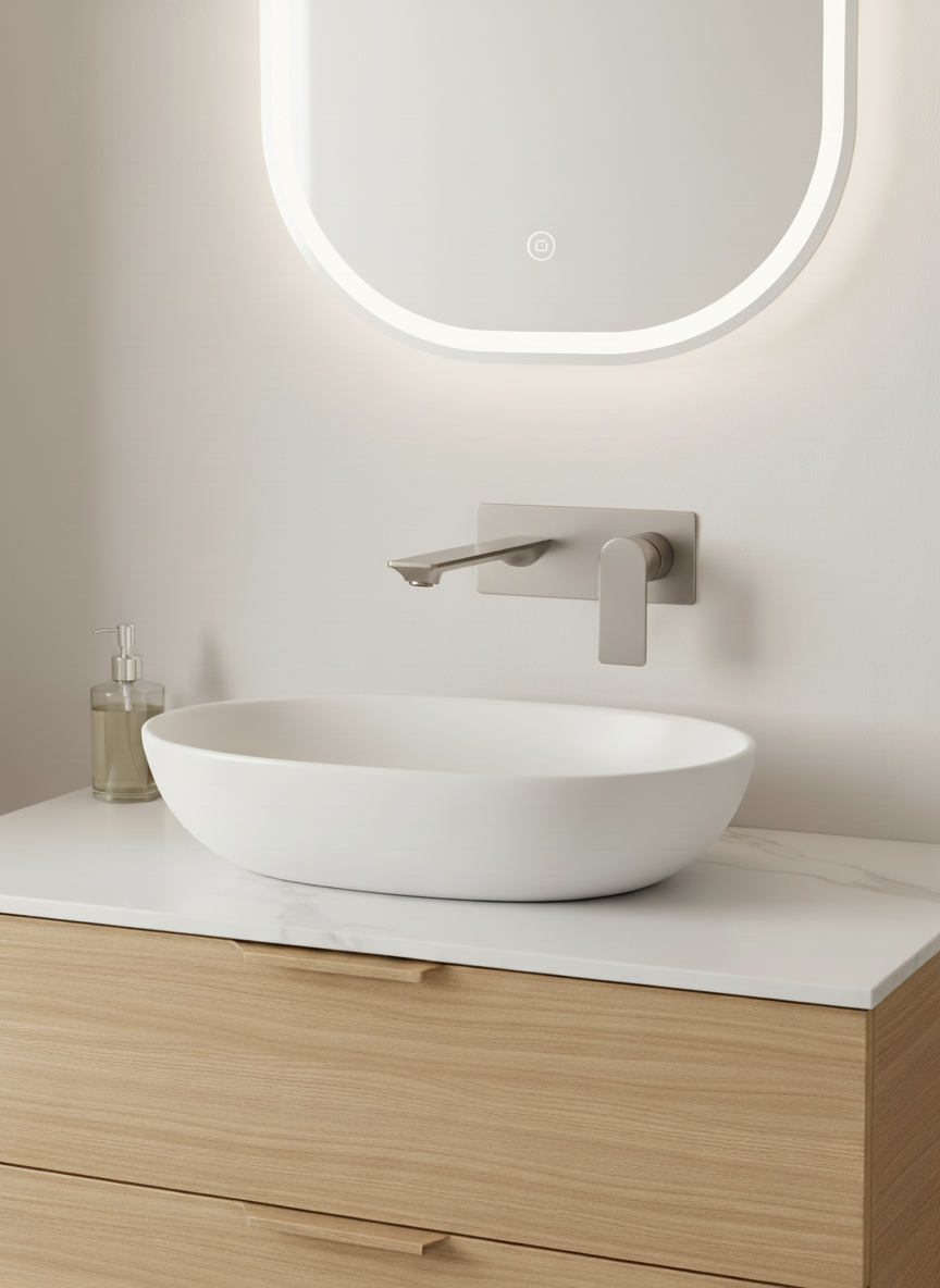 ESKO. Смеситель скрытого монтажа Ekaterinburg EK28 встраиваемый хром