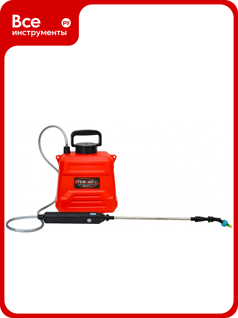 Опрыскиватель аккумуляторный BRAIT BCS3.7-5 27.01.017.019