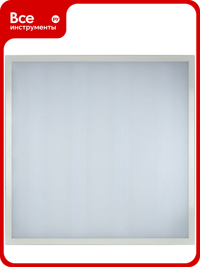 Универсальный светодиодный потолочный светильник Volpe ULP-Q106 6060-36W/6500K WHITE UL-00005868