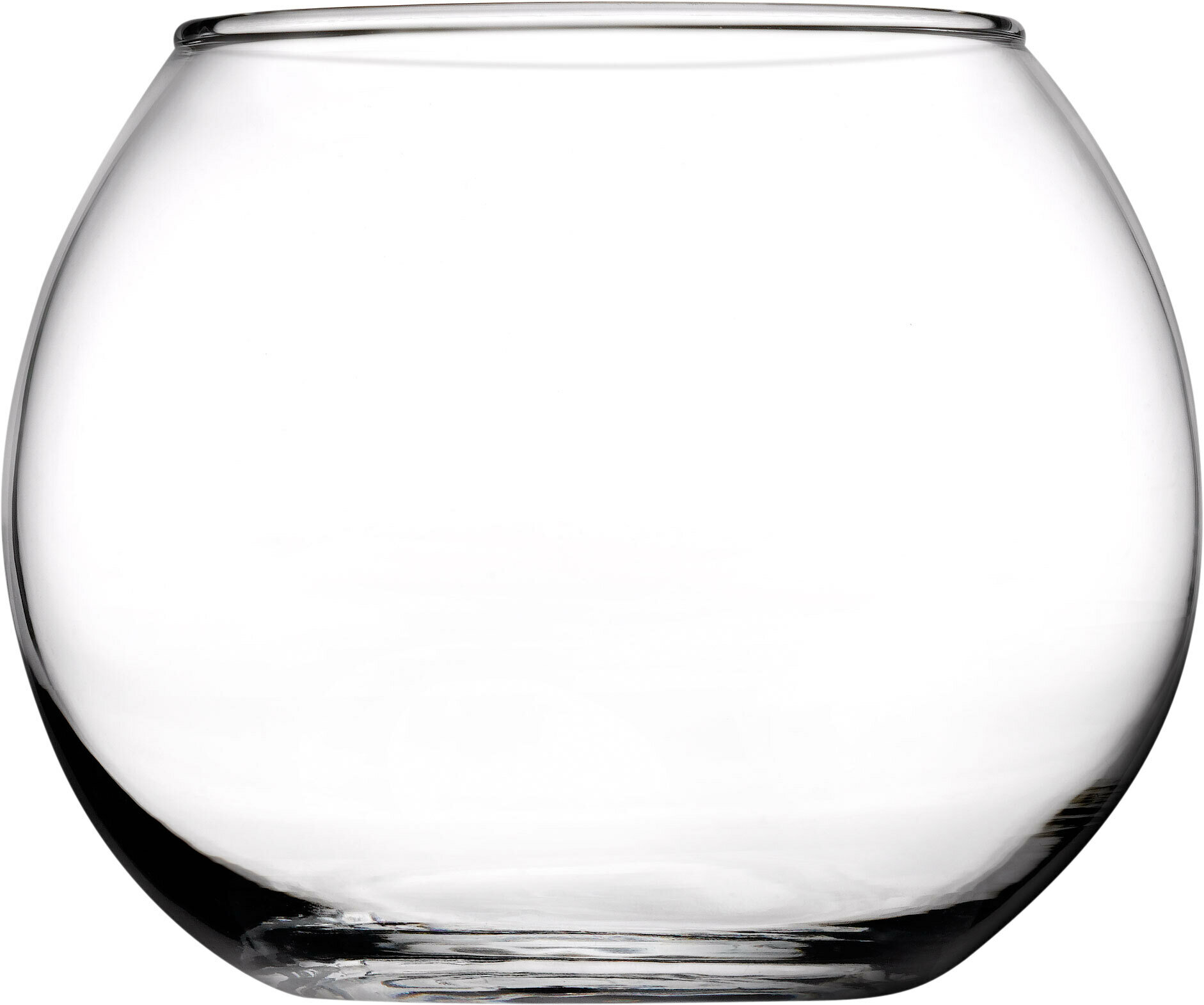 Ваза-шар; стекло; 400мл; D100, H77мм.