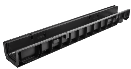 Гидролика канал пластиковый DN100 1000x145x100мм