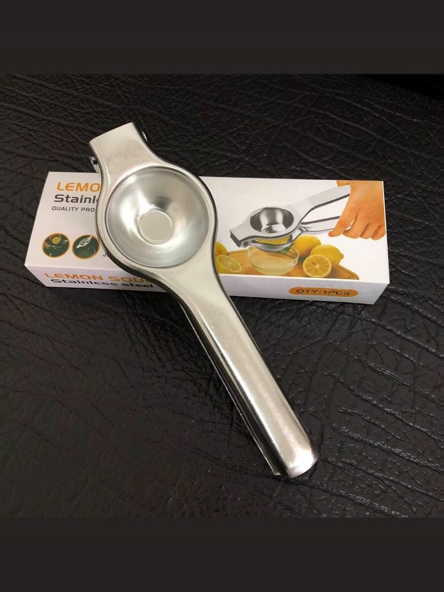 Соковыжималка для лимона ручная, пресс для цитрусовых, сквизер — фото 1