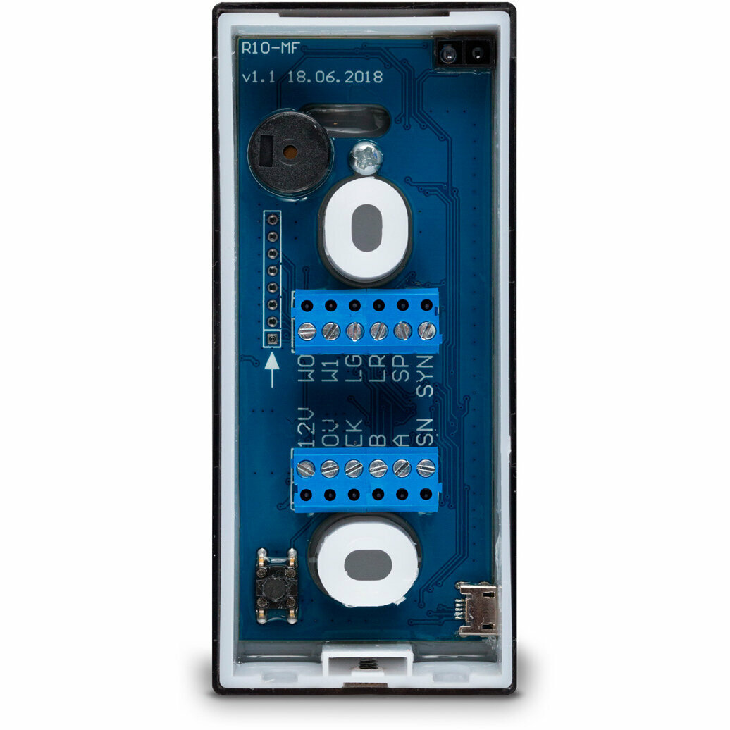 Считыватель со встроенным контроллером R10-MF формат Mifare, NFC — фото 1