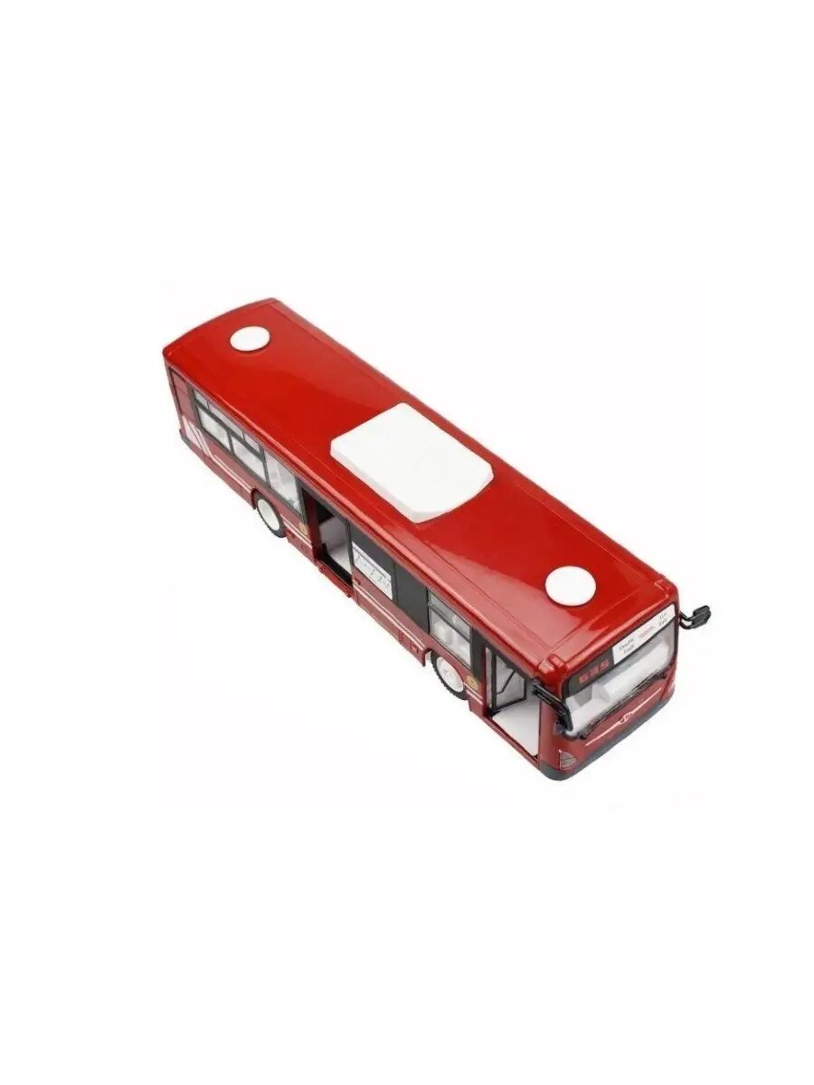 Радиоуправляемый автобус E635-003 красный — фото 1