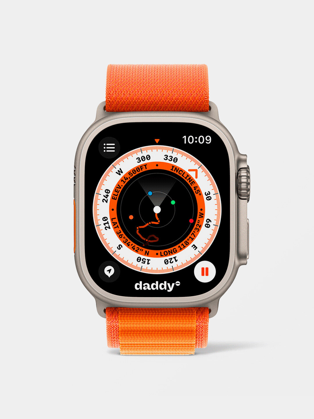 Умные часы DT8 Ultra Max, в комплекте 2 ремешка, титановый корпус