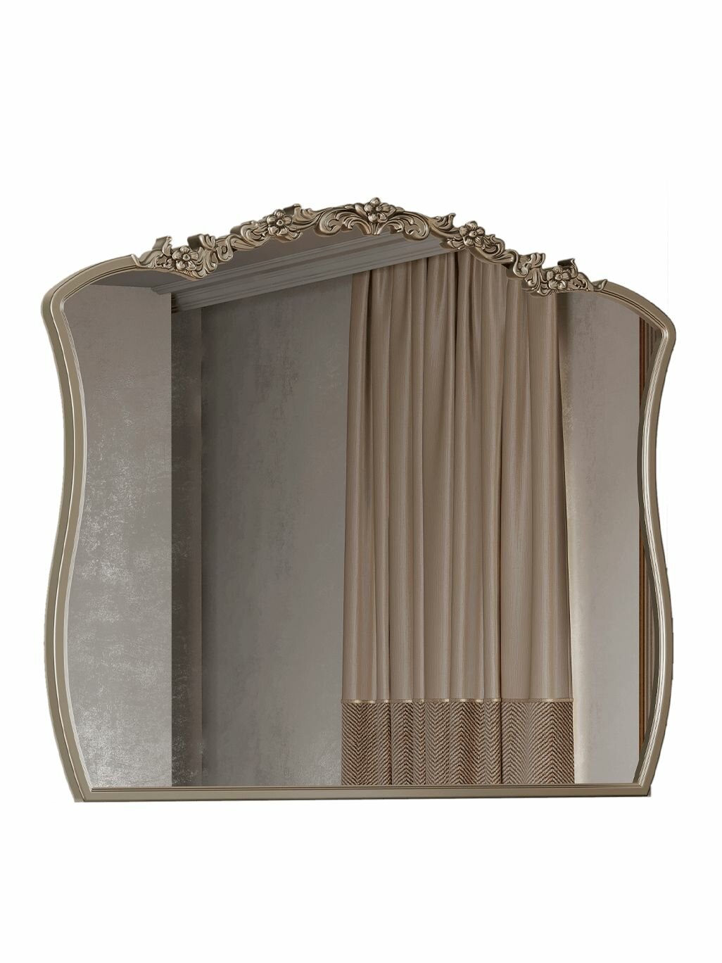 Зеркало Арида "Мария", настенное, двустороннее, с рамой, 119,3 см x 6,5 см x 103 см