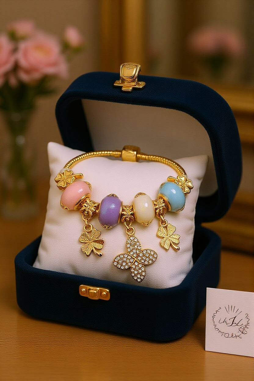 Браслет, 1 шт., размер one size, black — фото 1