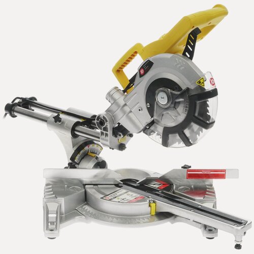 Изображение товара Пила торцовочная сетевая Калибр ПТЭ-1500/210ПРм желтый/серебристый, 1500 Вт