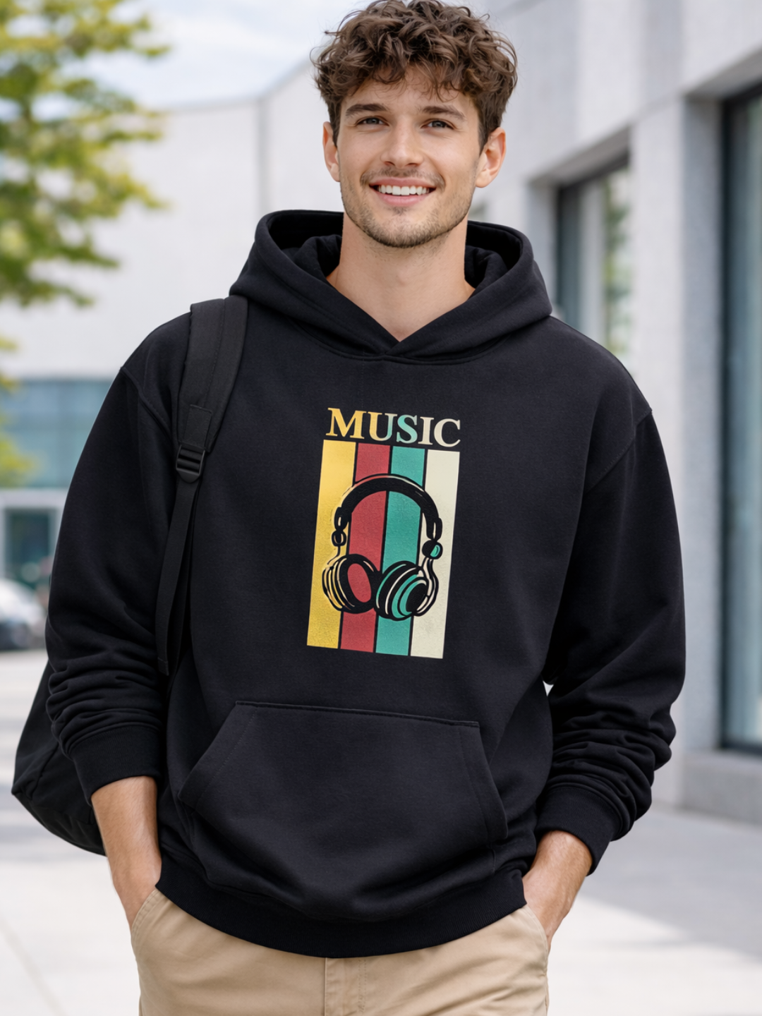 Худи  1, 2 шт., размер 50, , черный/угольный — фото 1