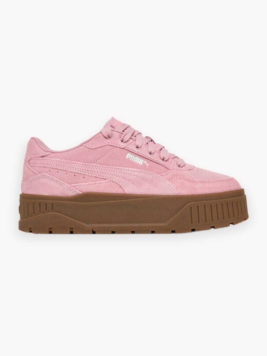Кеды PUMA Karmen II Idol Suede, размер 7.5 UK, розовый