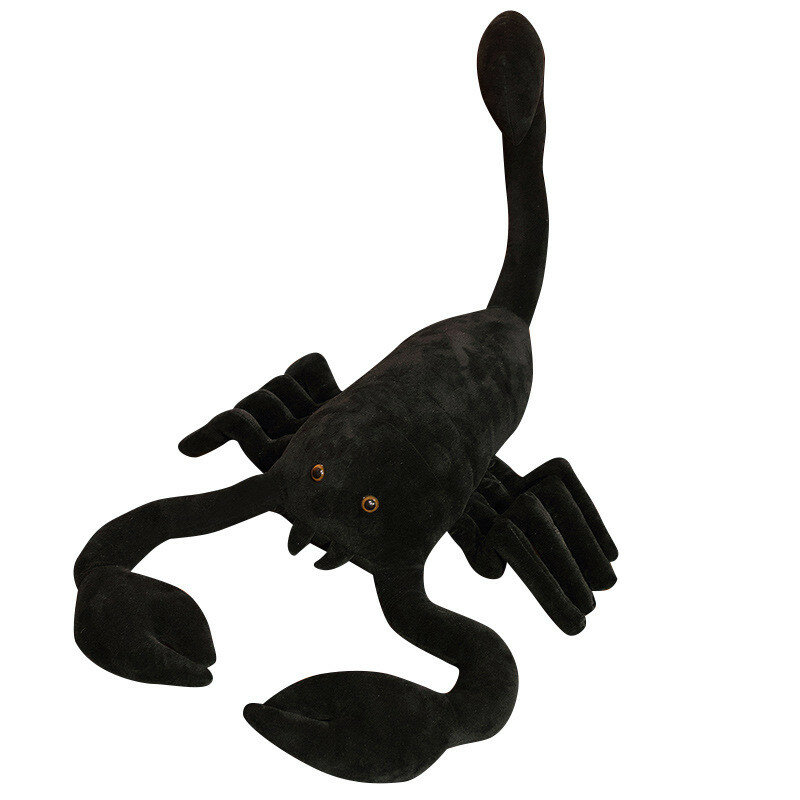Fun cartoon scorpion plush toy filled with premium pp cotton for creative gift giving 45cm
