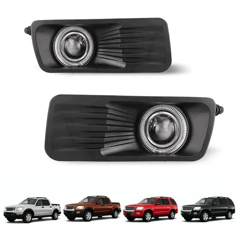 Противотуманные фары для Ford Explorer 2006-2010 OEM, Галогенные Противотуманные фары H3 12 В 55 Вт, автомобильные фары в сборе 6L2Z15201AA, 152